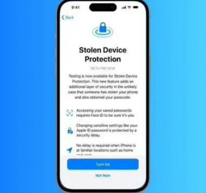 贵南苹果授权维修店分享被盗设备保护功能开启方法